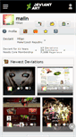 Mobile Screenshot of mailn.deviantart.com