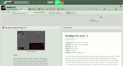 Desktop Screenshot of alexis101.deviantart.com