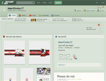 Tablet Screenshot of maerigreisu17.deviantart.com
