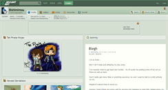 Desktop Screenshot of bishimimou.deviantart.com