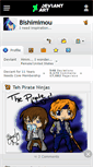 Mobile Screenshot of bishimimou.deviantart.com