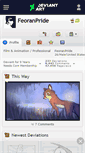 Mobile Screenshot of feoranpride.deviantart.com