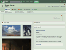 Tablet Screenshot of kenny-cronus.deviantart.com
