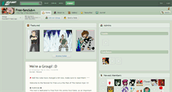 Desktop Screenshot of free-fanclub.deviantart.com