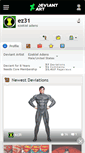 Mobile Screenshot of ez31.deviantart.com