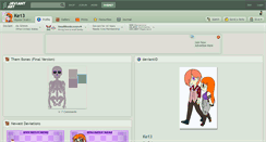 Desktop Screenshot of ke13.deviantart.com