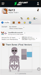 Mobile Screenshot of ke13.deviantart.com