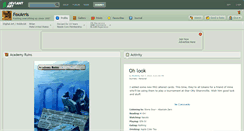Desktop Screenshot of foxarris.deviantart.com