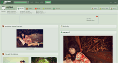 Desktop Screenshot of carraya.deviantart.com