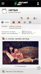 Mobile Screenshot of carraya.deviantart.com