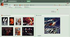 Desktop Screenshot of masdos.deviantart.com