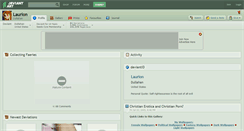 Desktop Screenshot of laurion.deviantart.com