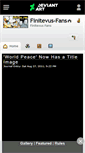 Mobile Screenshot of finitevus-fans.deviantart.com