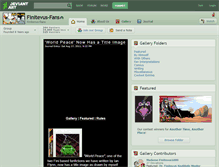 Tablet Screenshot of finitevus-fans.deviantart.com