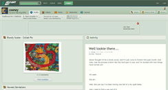 Desktop Screenshot of cooney.deviantart.com