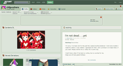 Desktop Screenshot of chfgwuzhere.deviantart.com