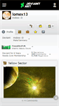 Mobile Screenshot of lomex13.deviantart.com