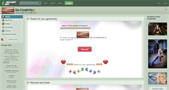 Desktop Screenshot of da-creativity.deviantart.com