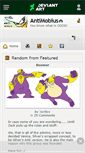 Mobile Screenshot of antimobius.deviantart.com