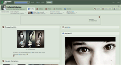 Desktop Screenshot of indiamatildamae.deviantart.com