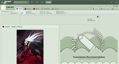 Desktop Screenshot of cati-art.deviantart.com