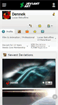 Mobile Screenshot of dennek.deviantart.com
