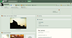Desktop Screenshot of lululom.deviantart.com