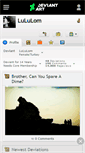 Mobile Screenshot of lululom.deviantart.com