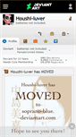 Mobile Screenshot of houshi-luver.deviantart.com