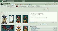 Desktop Screenshot of forte-cross-exe.deviantart.com