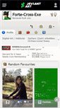 Mobile Screenshot of forte-cross-exe.deviantart.com