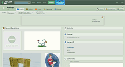 Desktop Screenshot of aneiren.deviantart.com