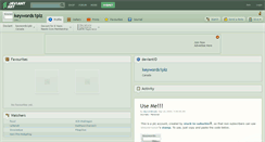 Desktop Screenshot of keywords1plz.deviantart.com