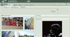 Desktop Screenshot of geone.deviantart.com
