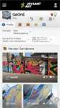 Mobile Screenshot of geone.deviantart.com