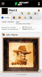Mobile Screenshot of fire13.deviantart.com