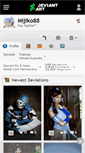 Mobile Screenshot of mijiko88.deviantart.com