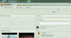 Desktop Screenshot of duanconglin.deviantart.com