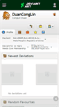 Mobile Screenshot of duanconglin.deviantart.com
