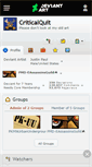 Mobile Screenshot of criticalquit.deviantart.com
