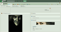 Desktop Screenshot of dunland.deviantart.com