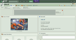 Desktop Screenshot of miles-df.deviantart.com