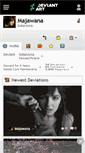 Mobile Screenshot of majawana.deviantart.com
