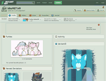 Tablet Screenshot of kiko987149.deviantart.com