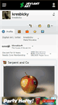 Mobile Screenshot of kresbicky.deviantart.com