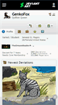 Mobile Screenshot of genkofox.deviantart.com