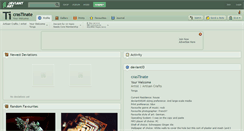 Desktop Screenshot of crastinate.deviantart.com