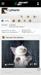 Mobile Screenshot of lythariel.deviantart.com