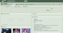 Desktop Screenshot of cirindel.deviantart.com