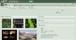 Desktop Screenshot of cluly.deviantart.com